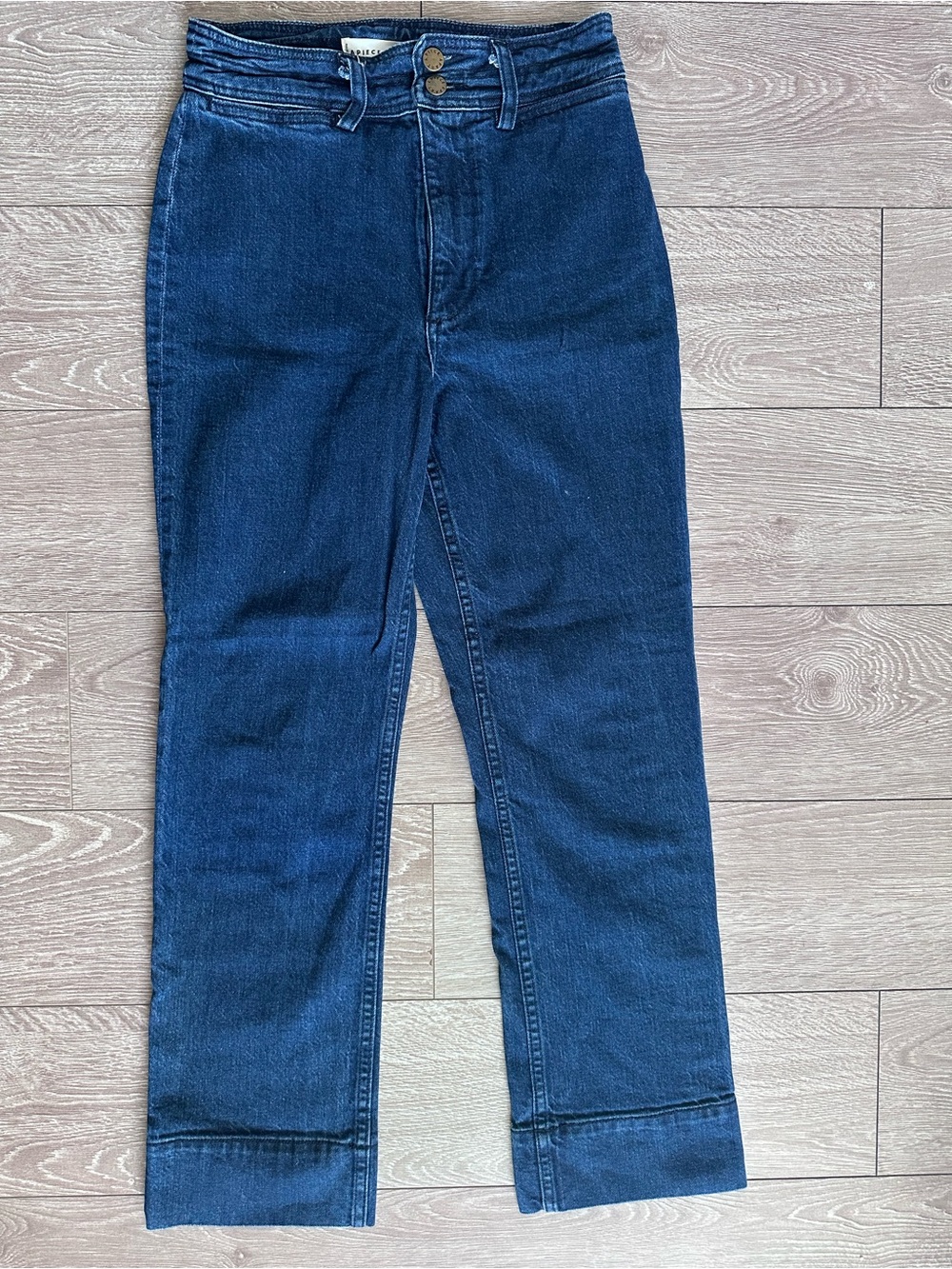 Apiece Apart High-Rise Straight Jeans